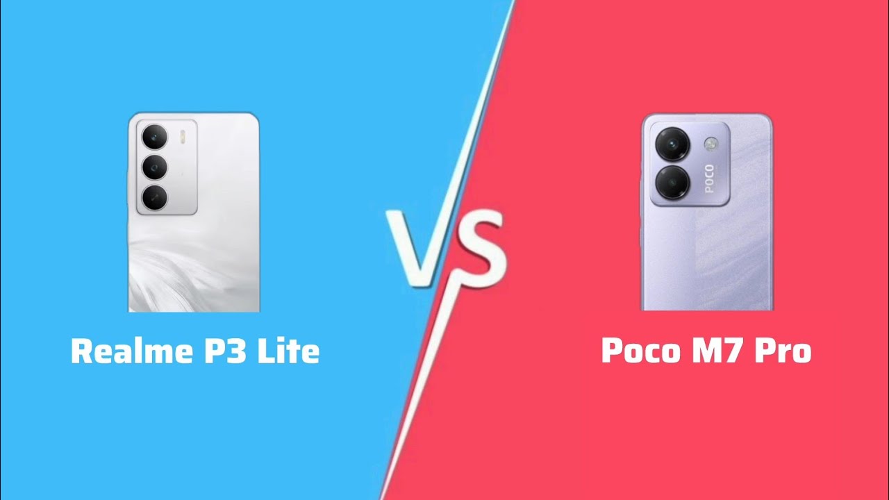 Realme P3 Lite vs Poco M7 Pro Full Comparison 🔥l