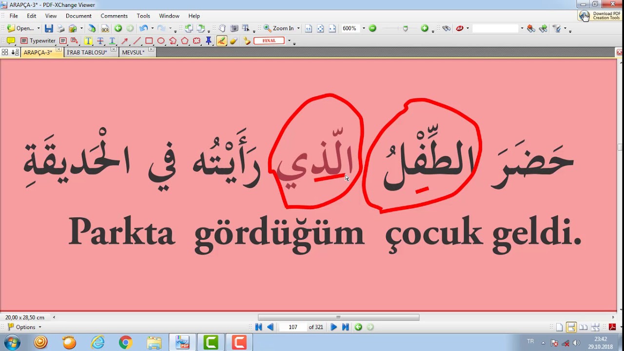 ARAPÇA- 3  (4. ÜNİTE 1.BÖLÜM - İsm-i Mevsûller )