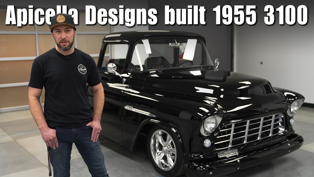 Customer Spotlight - Apicella Designs built 1955 3100 for the Alameda family