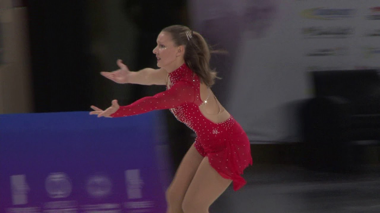 Mondial roller artistique 2018 : Ludivine Malle - Solo artistique - programme court