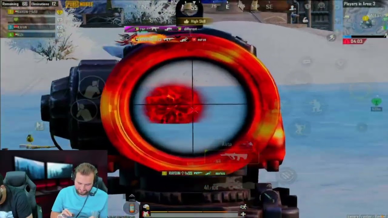 رايدن تحدي 57 كيل يضرب السيرفر ويتطر يغادر الكيم لهذا السبب ؟#pubgmobile