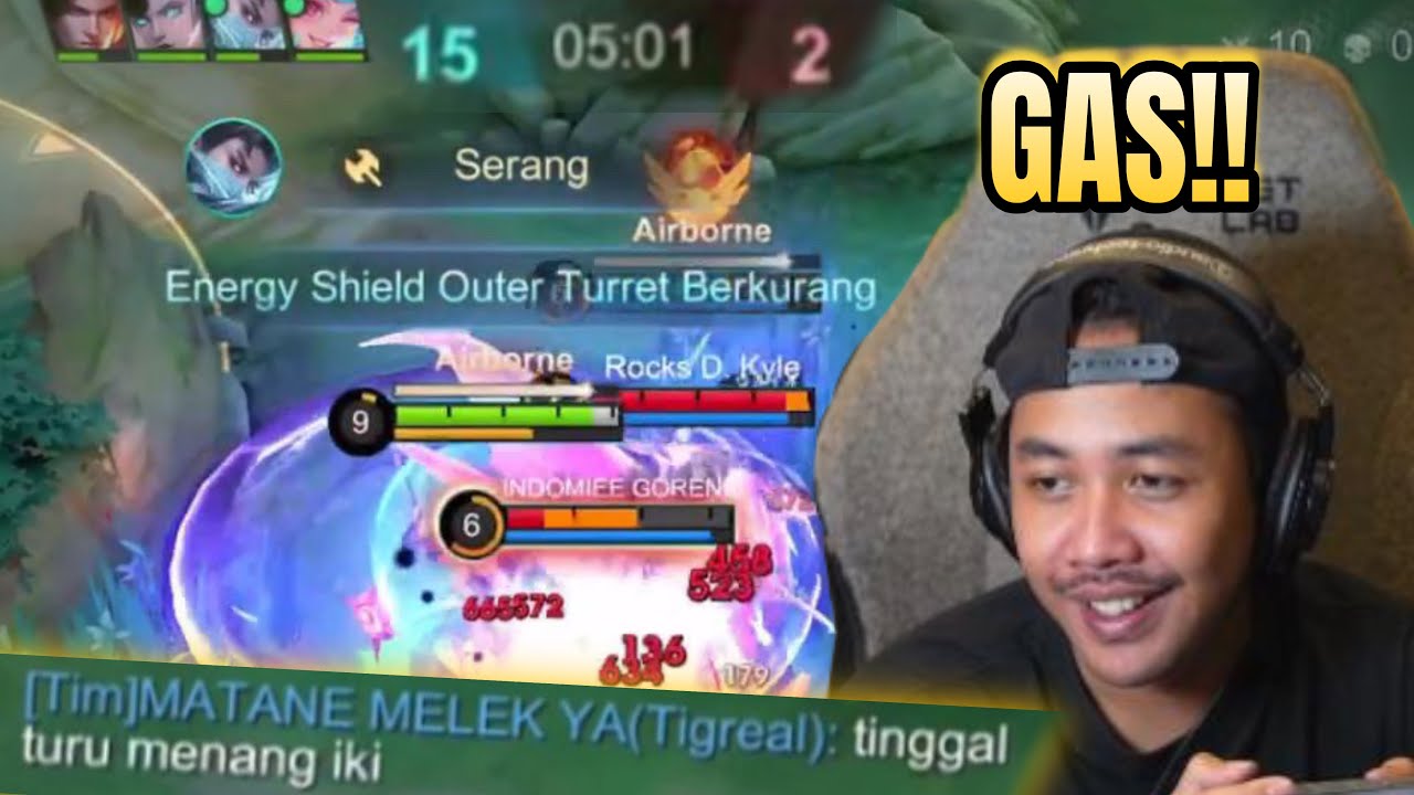 GESEK GESEK TEROS JANGAN KASIH NAFAS 😂 - JANGAN HARAP UNTUK MELARIKAN DIRI DARI DWI - Mobile Legends