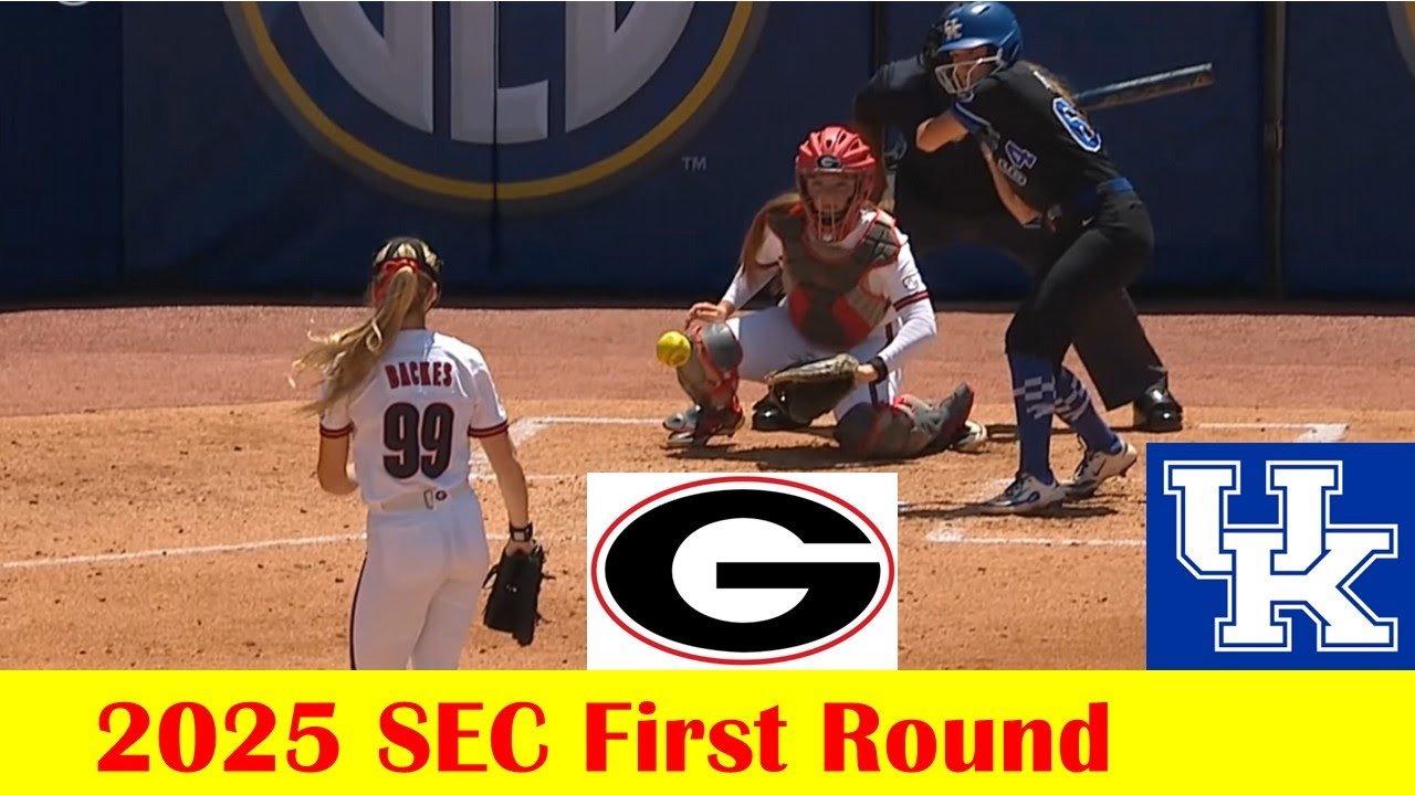 Kentucky vs Georiga Softball Game Highlights, 2025 SEC First Round