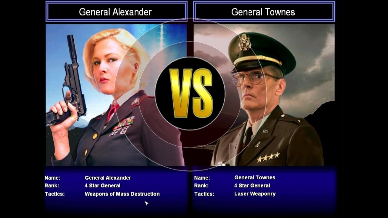 Challenge Mode: General Alexander VS General Townes