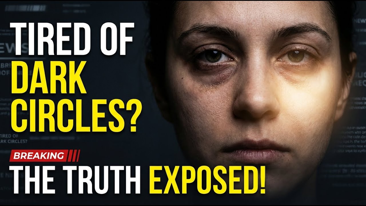 Dark Circles & Eye Bags FIXED 👀 | Science-Backed Methods That Actually Work
