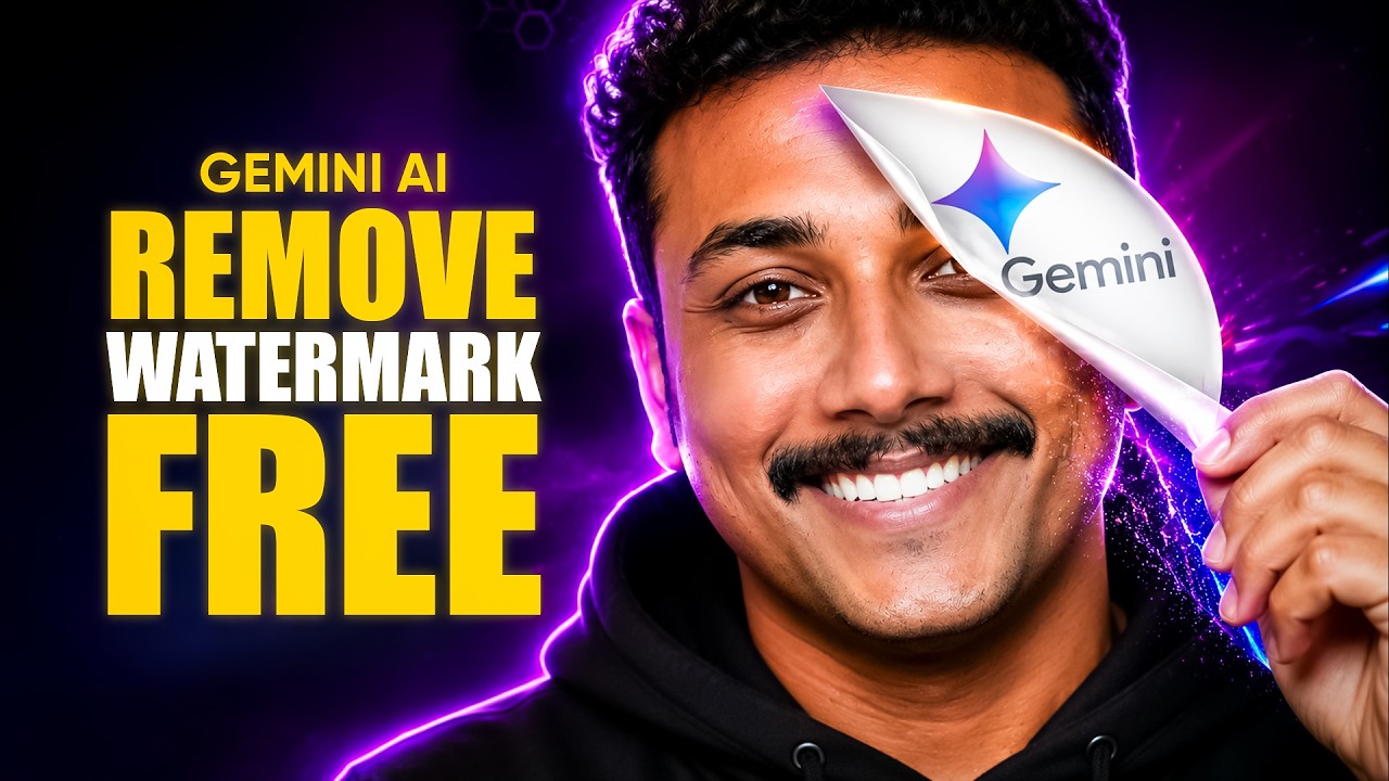 How to Remove Gemini AI Watermark for FREE! (Image & Video) | Malayalam Tutorial