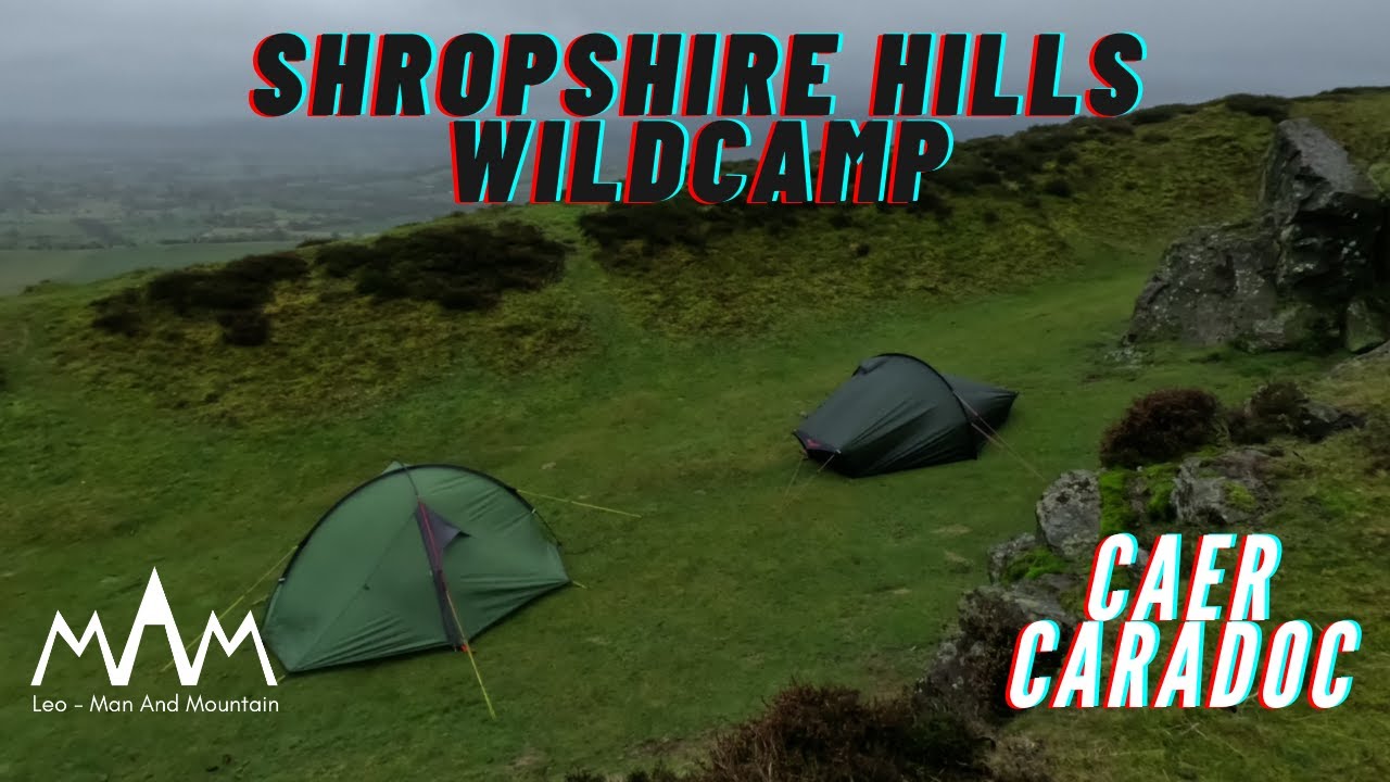 Wild Camping in the Shropshire Hills, Caer Caradoc