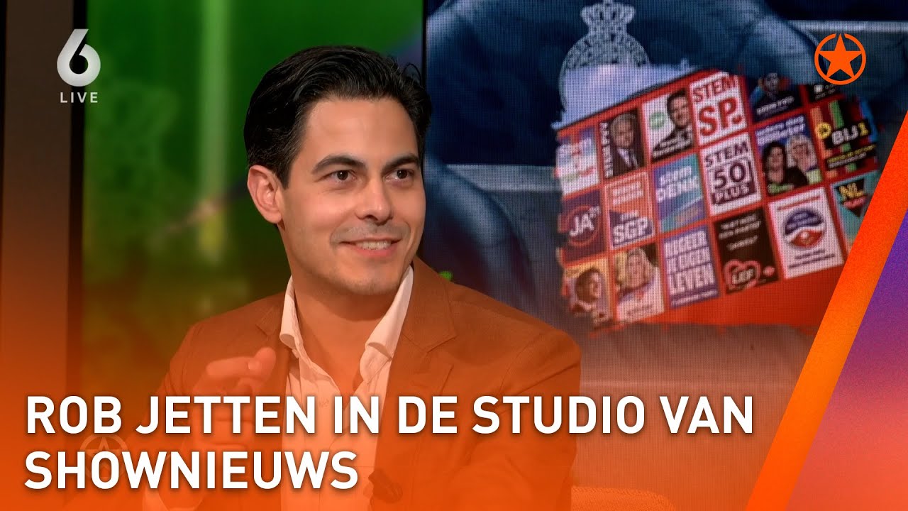 ROB JETTEN over ZIJN VRIEND de 'HOCKEYHUNK' en de politiek | SHOWNIEUWS