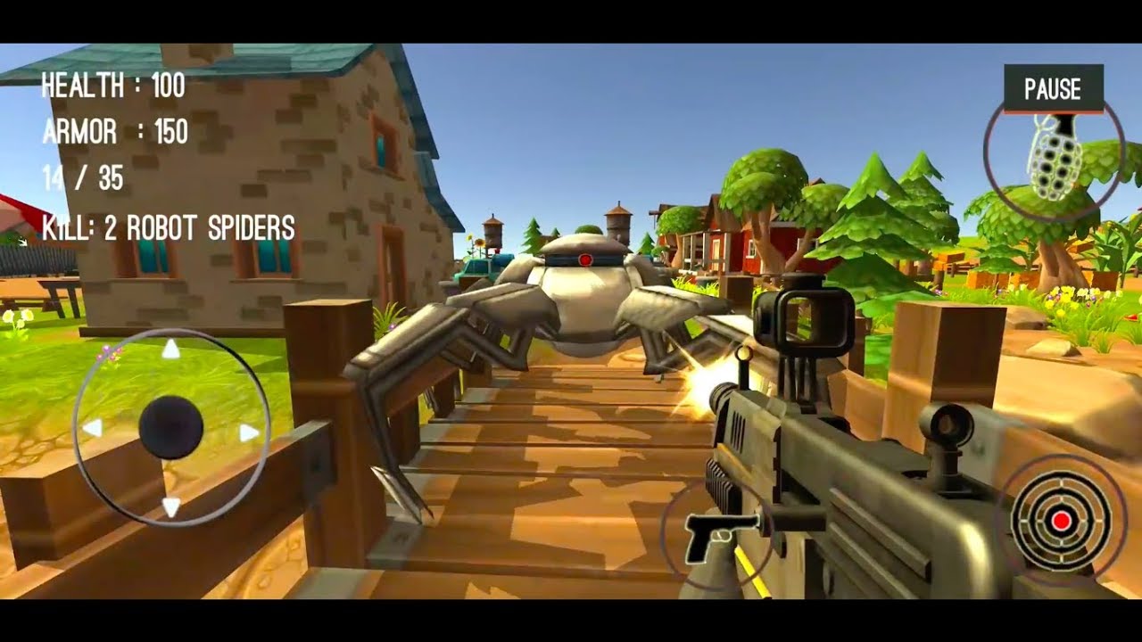 Spider Hunter Amazing City 3D #25 (LEVEL 1-6) - Android Gameplay