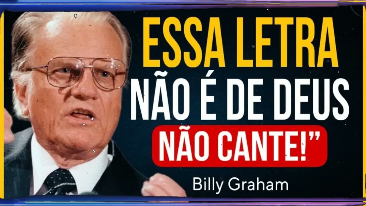 CANTAR ESO EN EL CULTO É BURLAR DE DEUS - NUNCA FAÇA ISSO! | Billy Graham Sermão