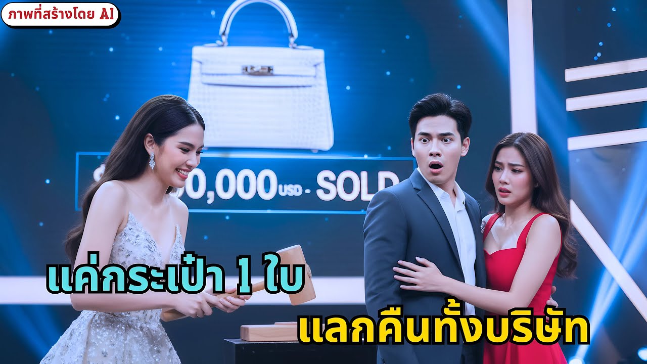 ให้กระเป๋าปลอมเมียเก็บเงินเปย์กิ๊ก... ผัวช็อกเมียขายใบจริงซื้อบริษัทคืน!(เรื่องแต่งโดย AI)