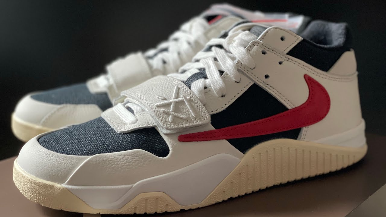 [開封]トラヴィススコットxナイキ ジョーダン ジャンプマンジャックTravis Scott × Nike Jordan Jumpman Jack TR