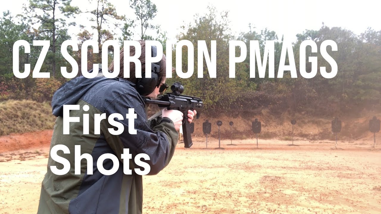 Magpul CZ Scorpion PMAGs -- First Shots!
