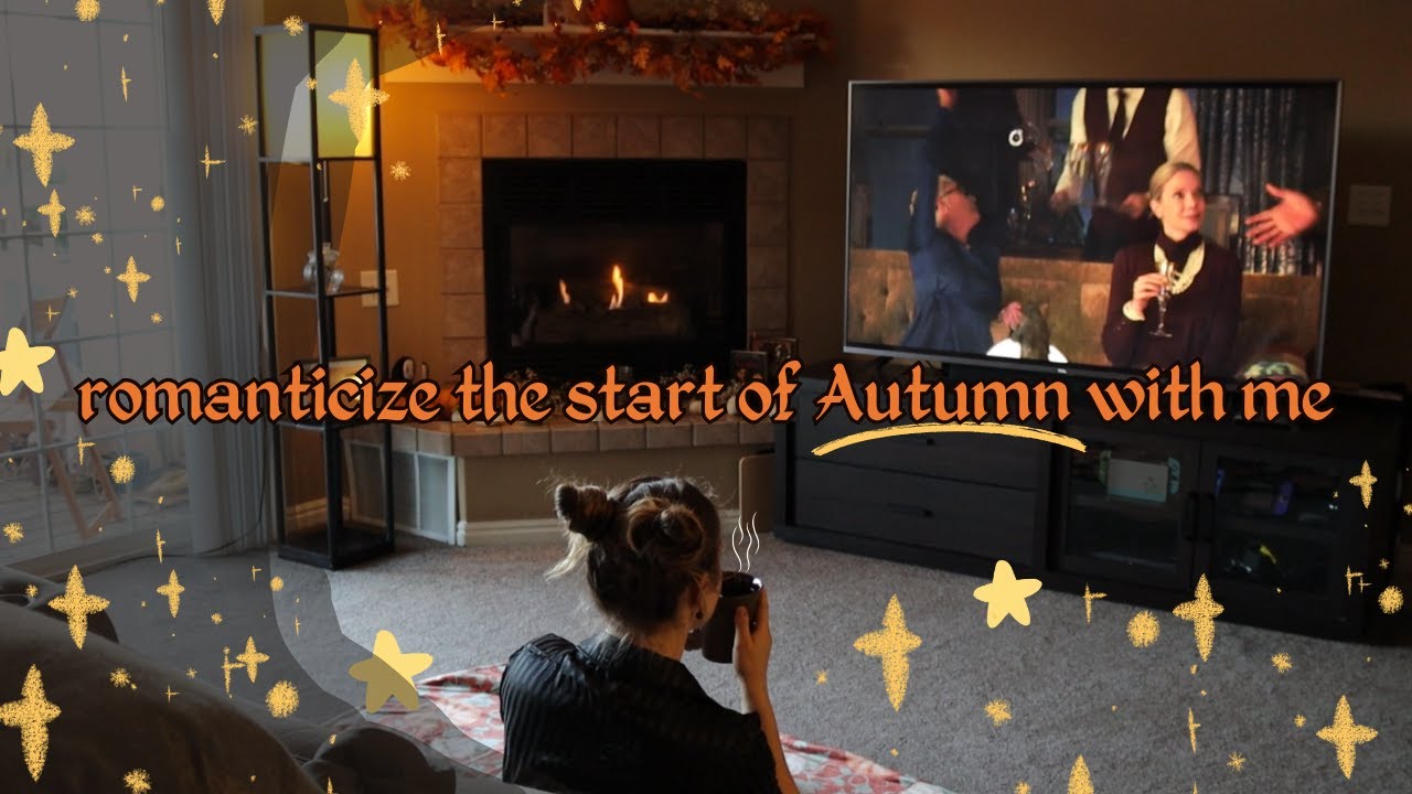 how to celebrate the beginning of autumn + spooky season with me! 🍁 (decor, movie recs & more)