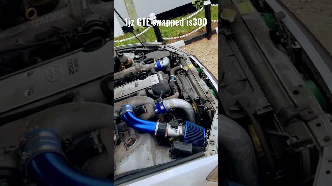1JZ GTE swapped is300 engine installation