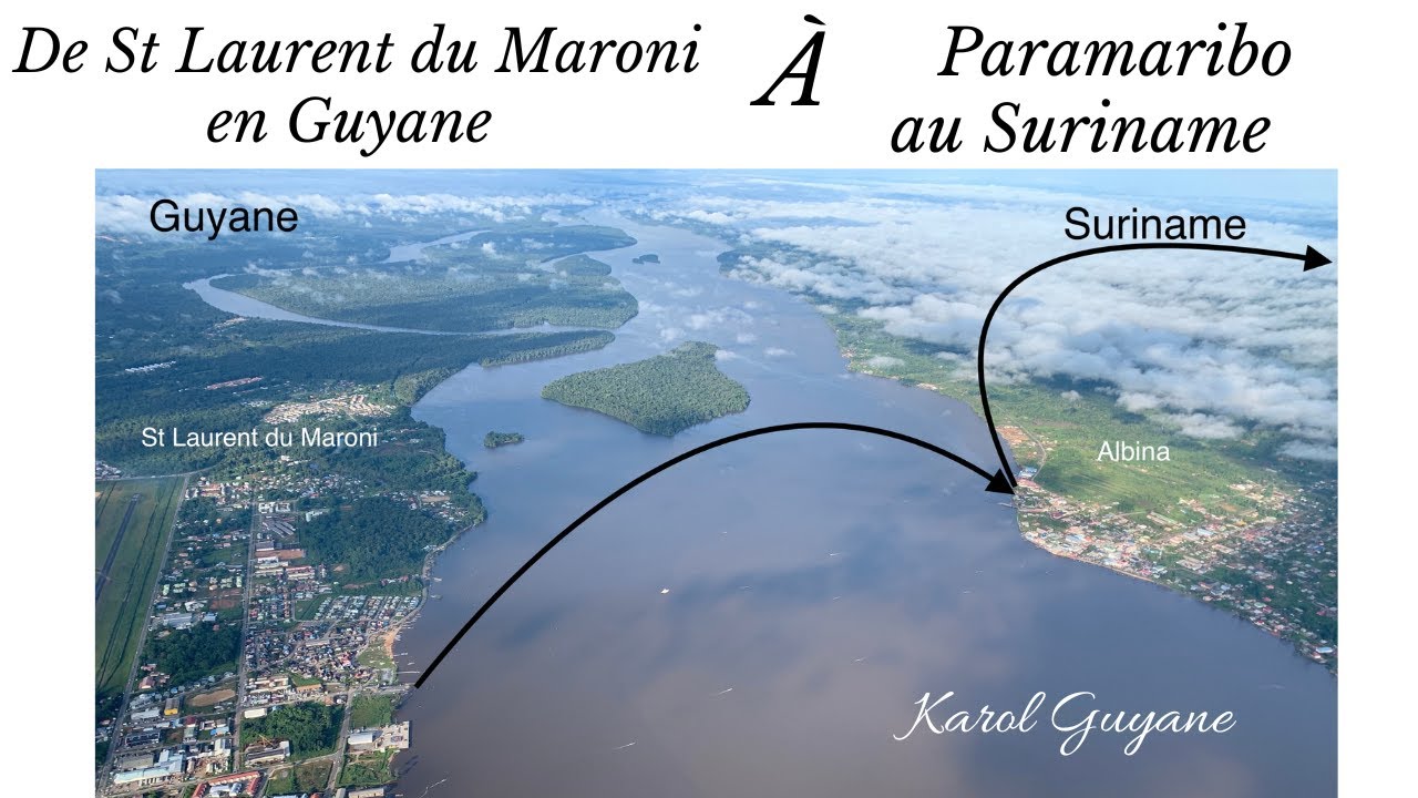 Venez découvrir Paramaribo au Suriname en partant de ST Laurent du Maroni en Guyane