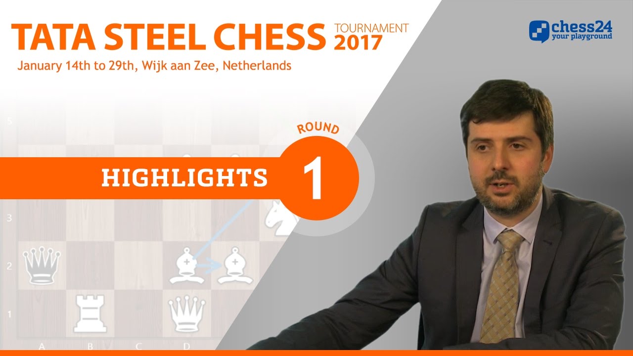 Game of the Day - Eljanov-Rapport - 2017 Tata Steel Masters
