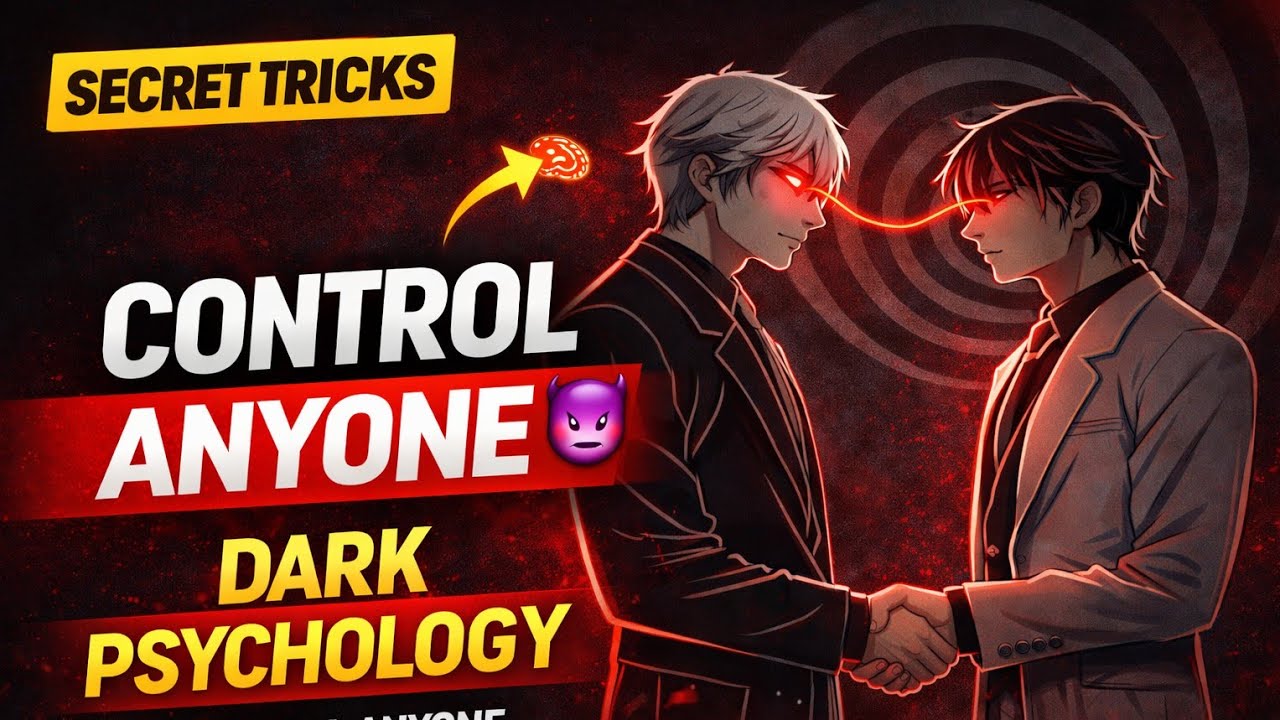5 Dark Psychology Tricks to Control Anyone Silently 😈 Hidden Secrets