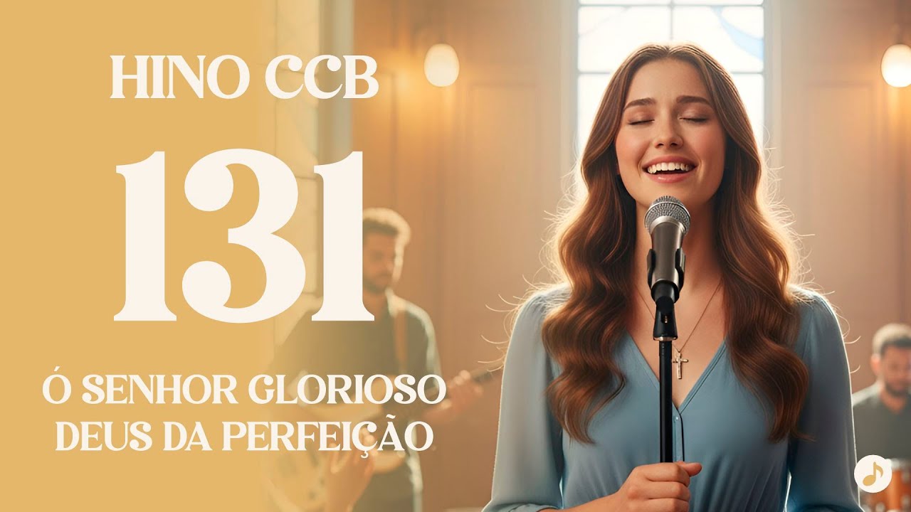 HINO 131 CCB - Ó SENHOR GLORIOSO, DEUS DA PERFEIÇÃO