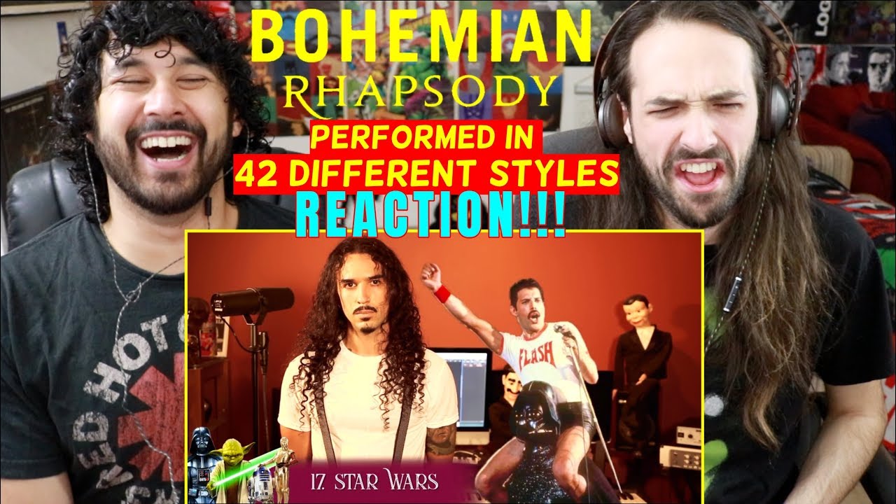 BOHEMIAN RHAPSODY Performed in 42 STYLES | Ten Second Songs REACTION!!!
