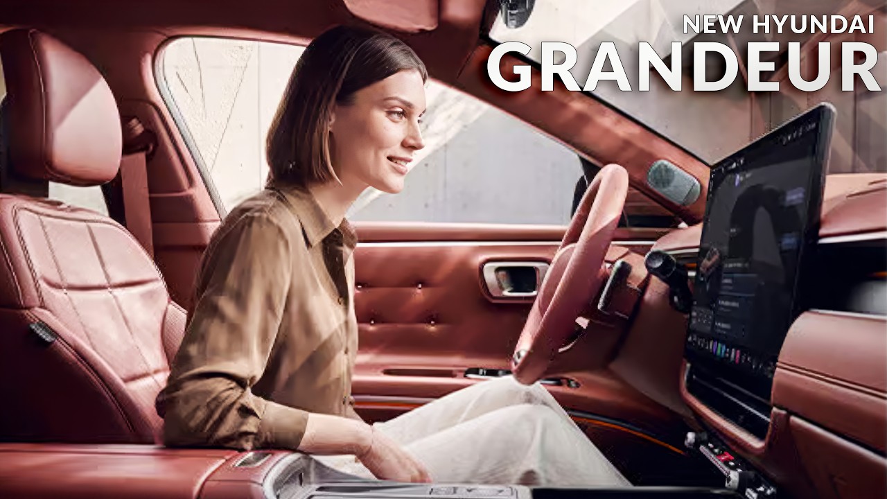Первый взгляд на новый Hyundai GRANDEUR (AZERA) Pleos Connect & SDV