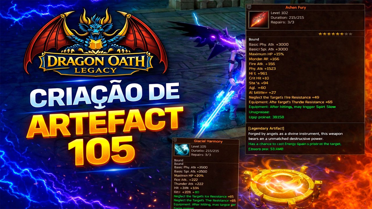 Guia Oficial: Como Fabricar o Artefato Lv 105 | Requisitos Finais e Processo Completo