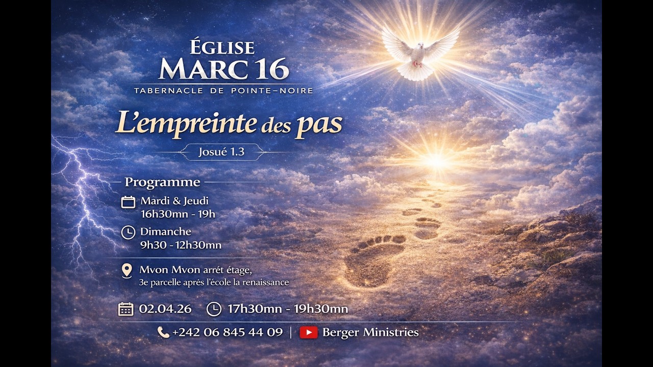 Rev Berger Mak | Réunion de Prière | Les empreintes de pas | 17.02.26. | Marc 16 Tabernacle de P-N