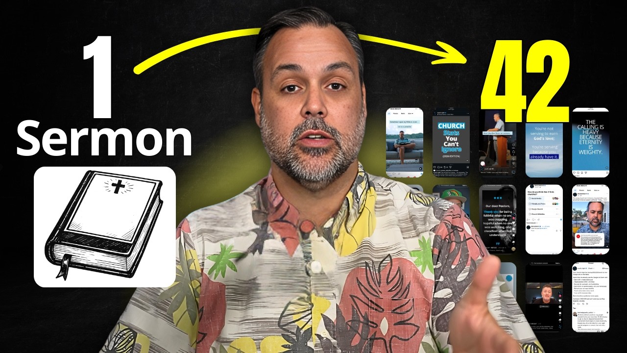 How to Turn One Sermon into 42 Pieces of Content