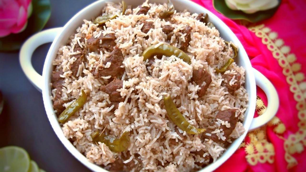 পুরান ঢাকার স্টাইলে বিফ তেহারি  || সরিষার তেলে তেহারি || Puran Dhakar /Old Dhaka Style Beef Tehari