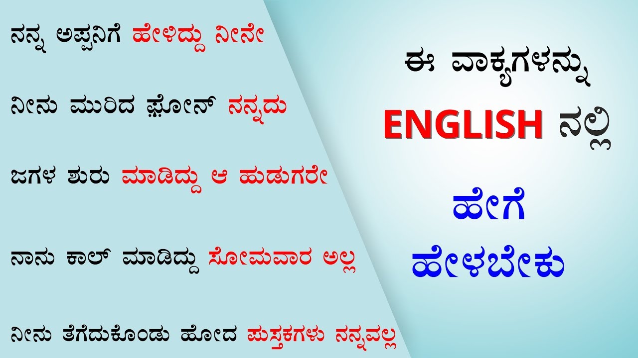 Class - 128 | Learn the CLEFT sentences in English