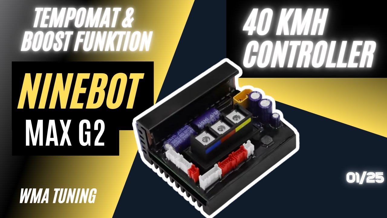 40kmh Controller - Jeden Ninebot G2 einfach tunen! Tempomat & Boost Funktion!