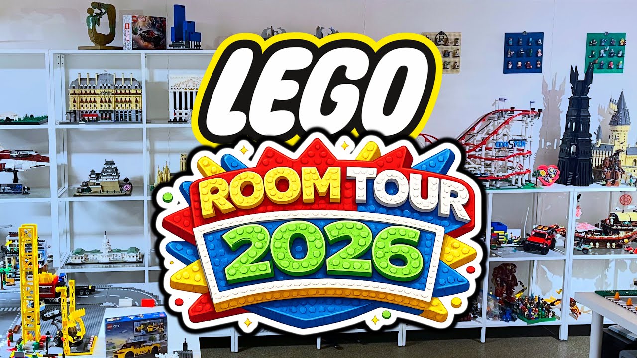 Full LEGO Room Tour 2026 - 2500+ Minifigure Collection