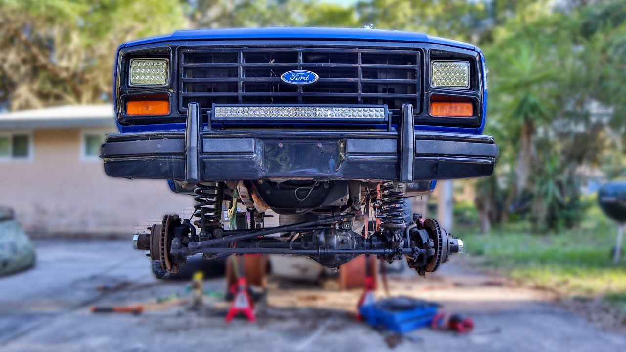 Установка SAS для Ford F-150 Dana 44 и Dana 60 1985 года