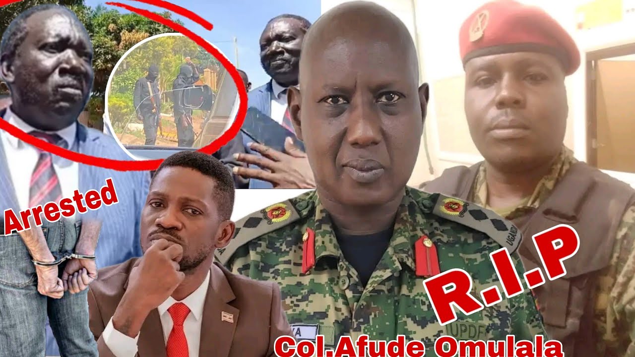 BREAKING!! Akwatidwa Bobi Wine Omumyukawe Akedde Magere_Amajje Gasatila Afudde Col. Amanya Kitalo