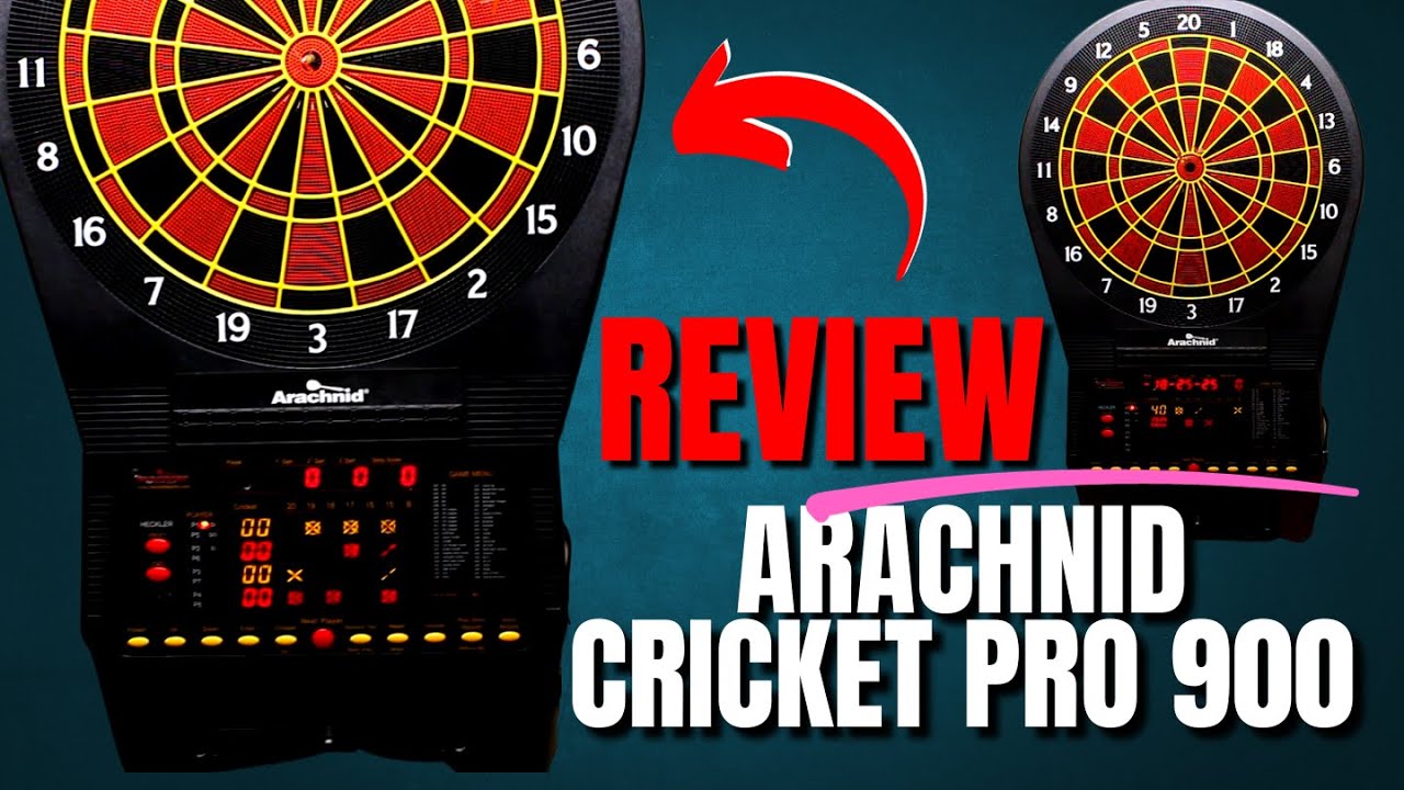 Arachnid Cricket Pro 900 Dartboard Review