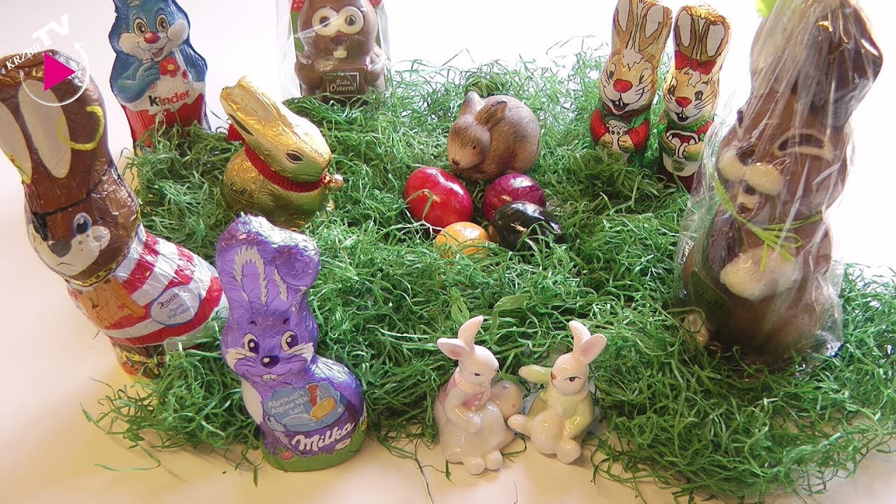 Schoko-Osterhasen-Verkostung in Böblingen