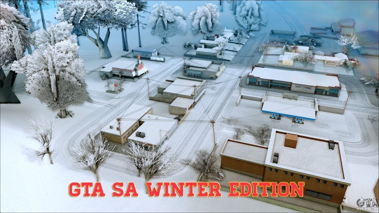 Прохождение Grand Theft Auto. San Andreas - Winter Edition. Часть 4