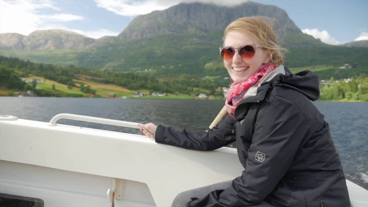 Wohnen und Angeln am Dalsfjord, Norwegen