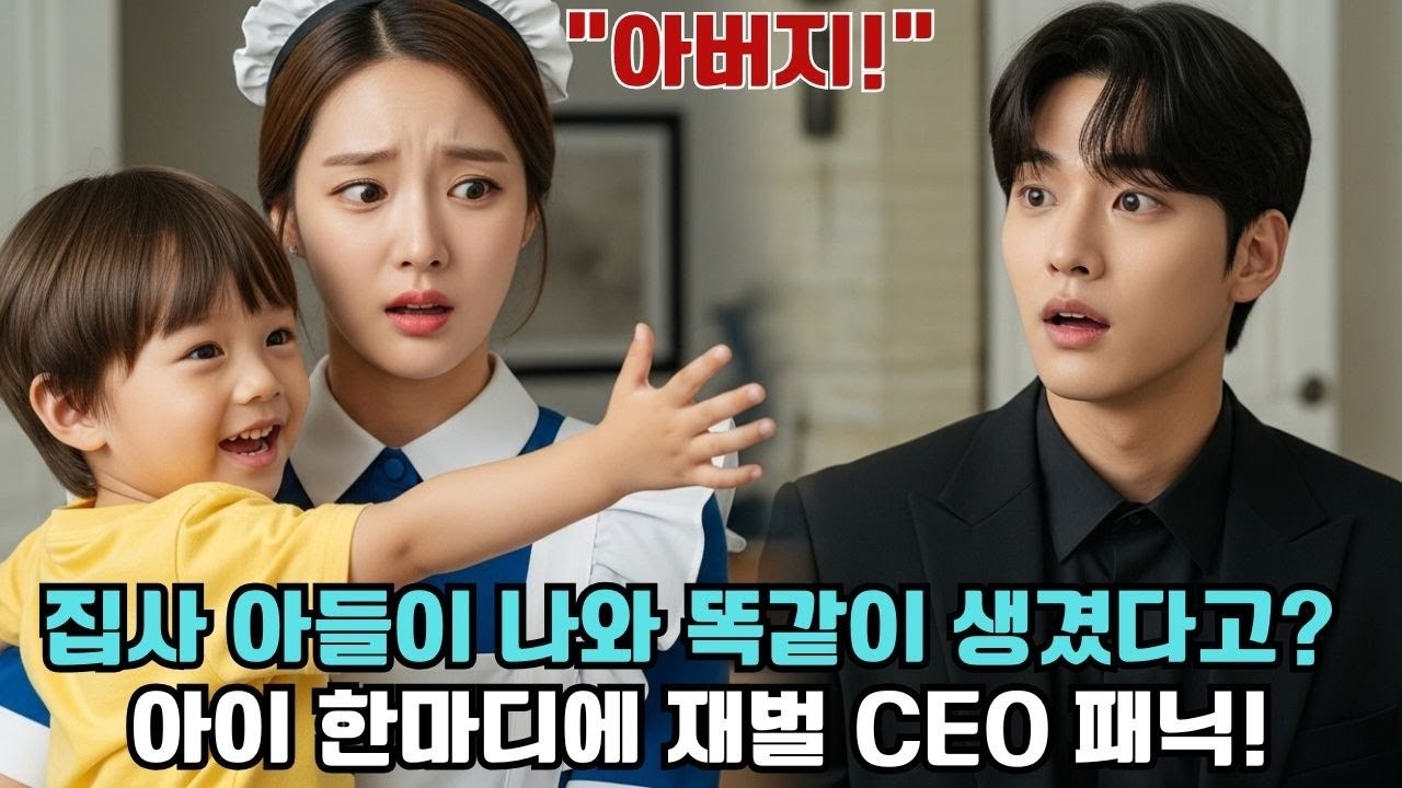 집사 아들이 나와 똑같이 생겼다고  아이 한마디에 재벌 CEO 패닉!