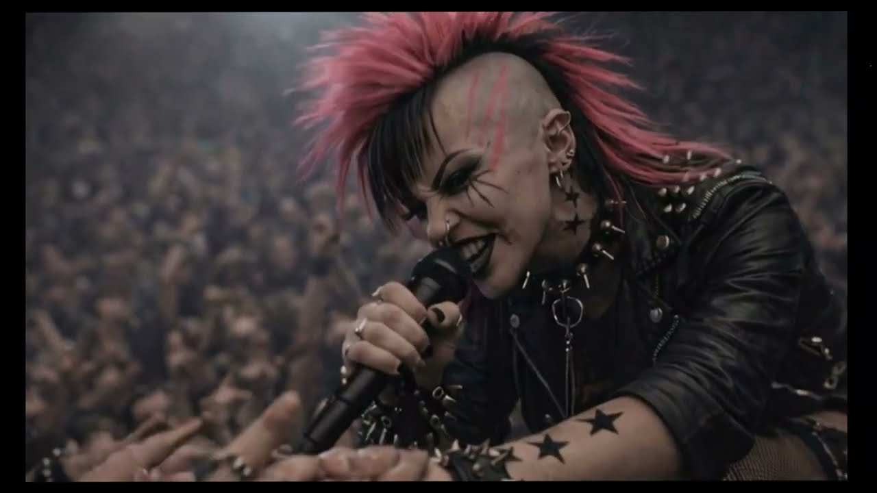 OTEP - “Blood Pigs” (AI metal concert-style music video) | A VeenaDev Production
