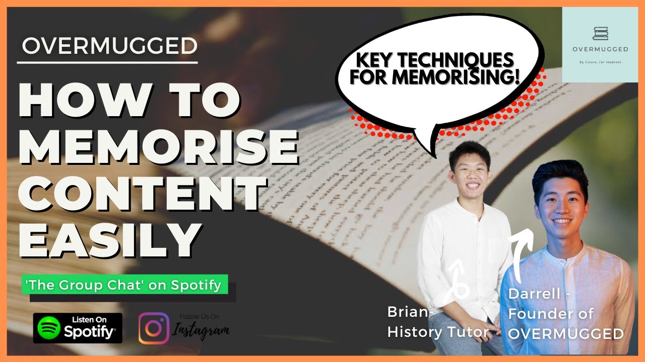 [The Group Chat] Ep 20 - 'How to memorise content easily'