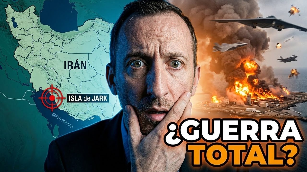 GUERRA en IRÁN: ¿Va a invadir USA la ISLA de Jark? ¿El inicio de la Guerra Total?