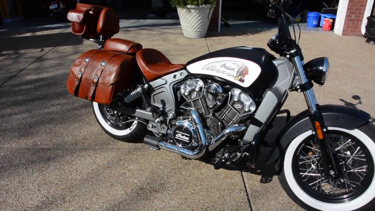 Hacker Mayhem and Slip-on Indian Scout