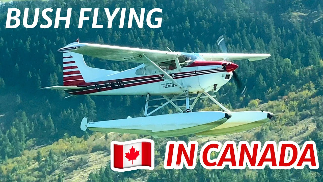THIS IS REAL FLYING! Learning to Fly a Seaplane in Canada!