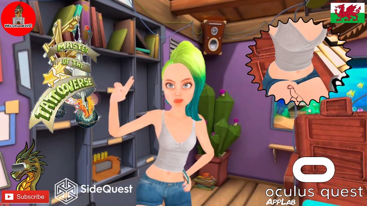 Master of the Tattooverse | Oculus Quest | Applab | Demo | Yes that's a cat