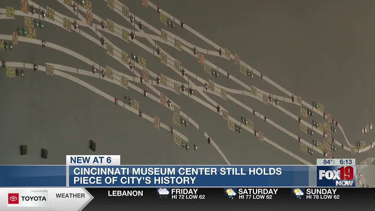 Cincinnati Museum Center rail tower still in place