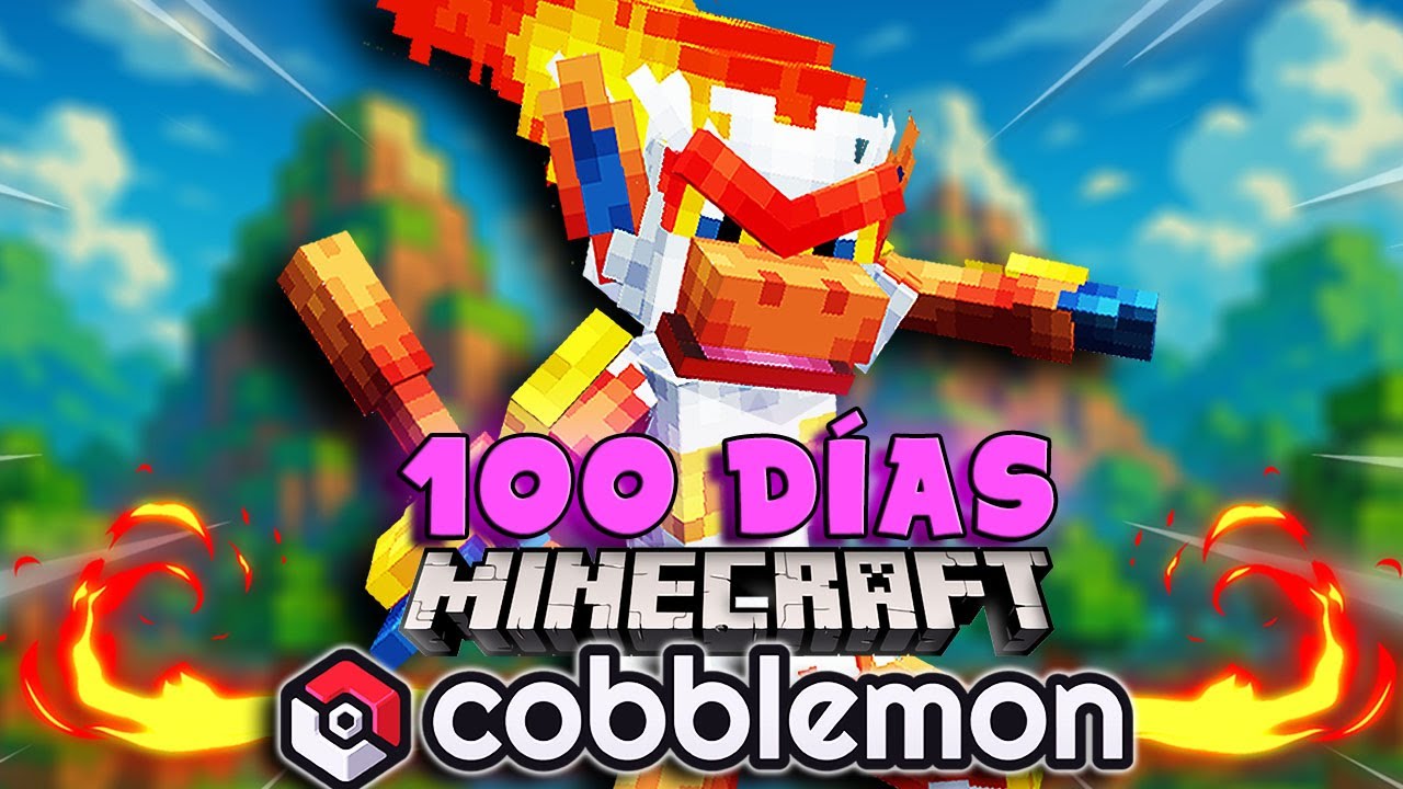 I survived 100 days in Minecraft Pokemon (Cobblemon)