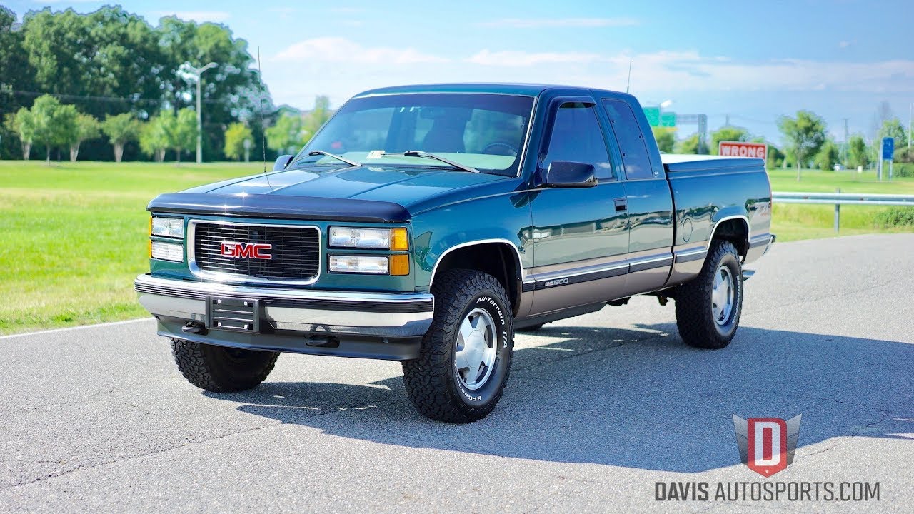 Davis AutoSports GMC Sierra Z71 1998 года выпуска продаётся в отличном состоянии