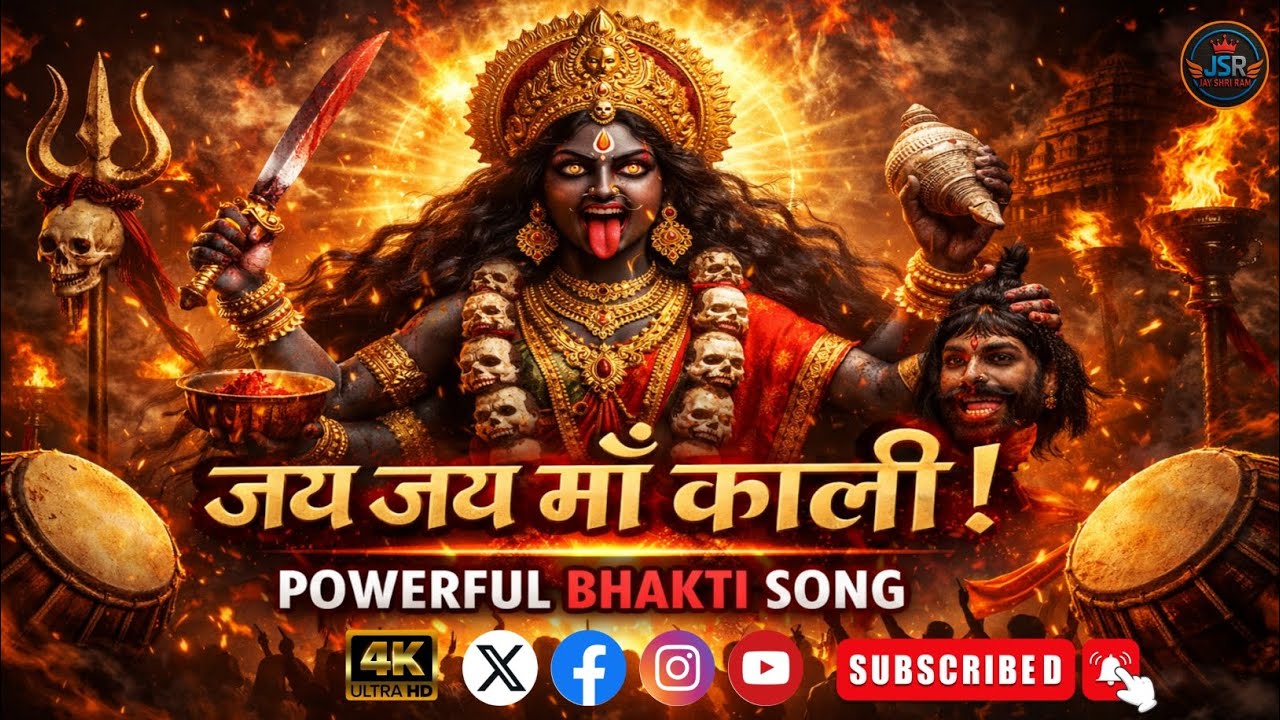जय जय माँ काली 🔥 Jai Maa Kali | Powerful Bhakti Song 2026 | Maa Kali Bhajan | Mahakali Full Video