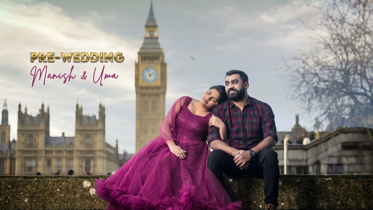UK Pre Wedding | 2024 | Manish & Uma | #4k | Cinematic | Couple Shoot | YJN Photography | London
